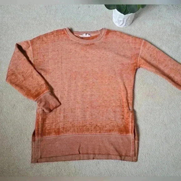 ❤️ Burnt Orange Crewneck Sweatshirt XS - Picture 2 of 7